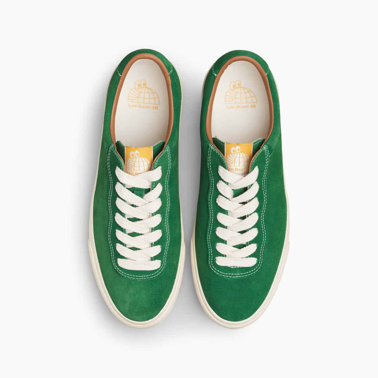 Last Resort VM001 Lo Kelly Green/White Suede Shoes