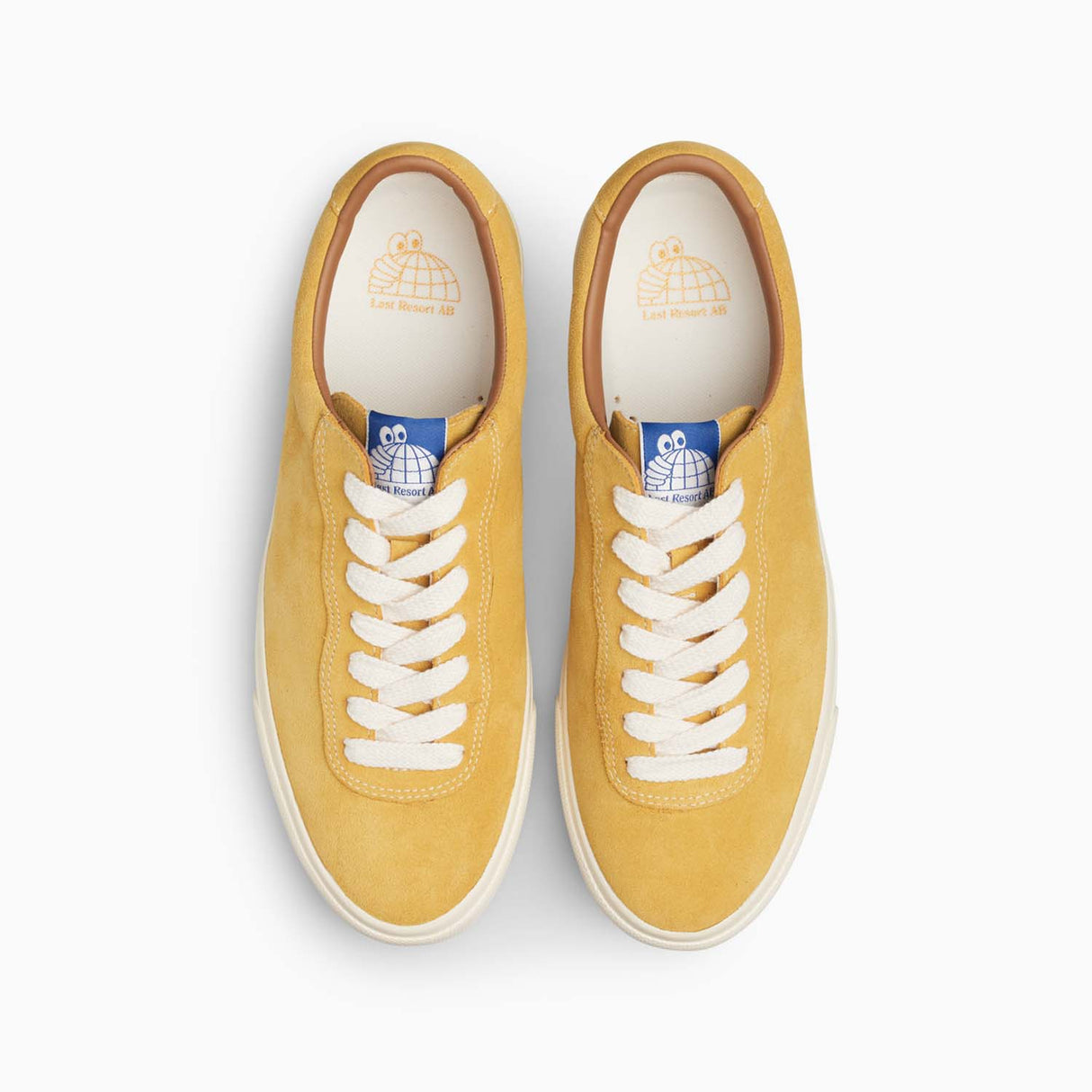 Last Resort VM001 Lo Mustard Yellow/White Suede Shoes