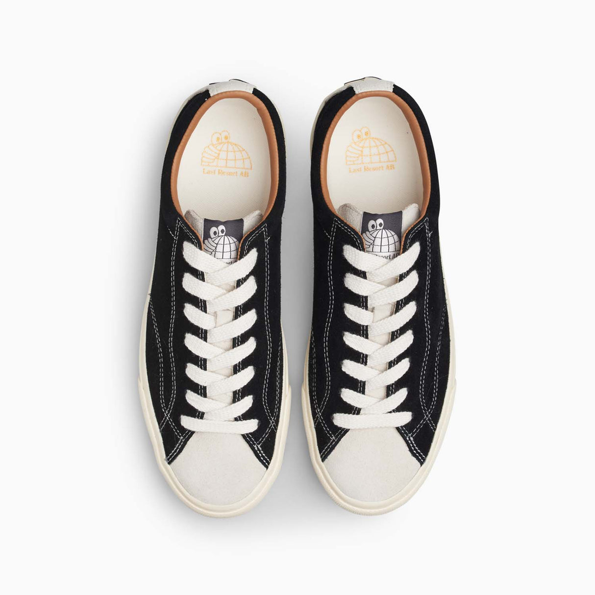 Last Resort VM003 Lo Duo Black/White Suede Shoes