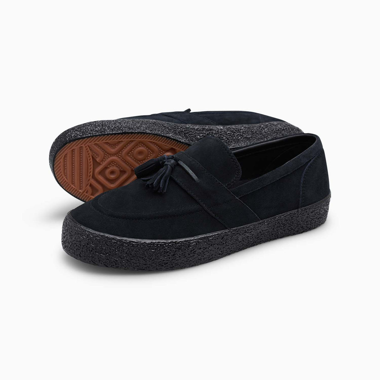 Last Resort VM005 Loafer Black Black Suede Shoes