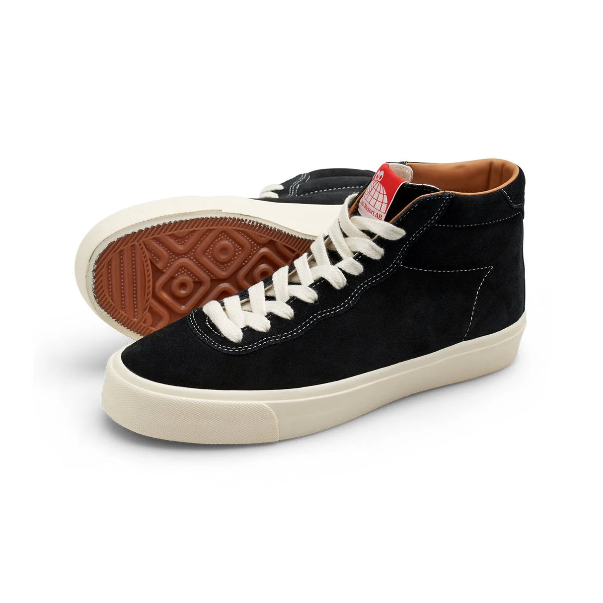 Last Resort VM001 Hi Black/White Suede Shoes