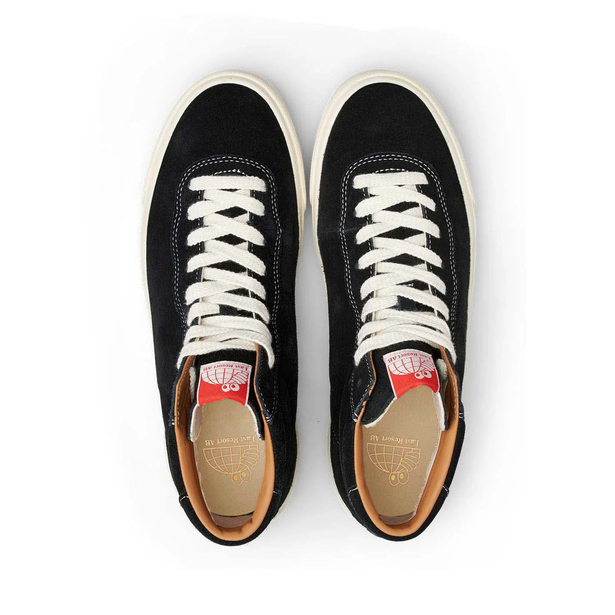 Last Resort VM001 Hi Black/White Suede Shoes