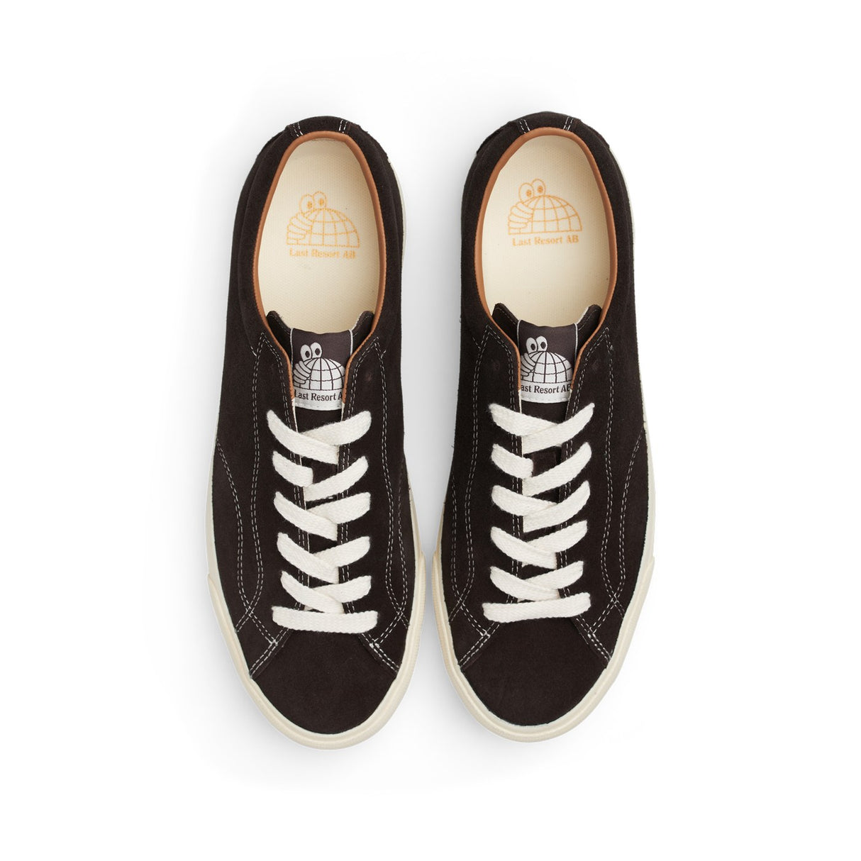 Last Resort VM003 Lo Coffee Bean/White Suede Shoes