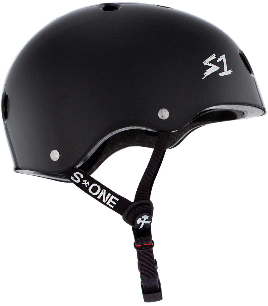 S1 Lifer Black Gloss Helmet