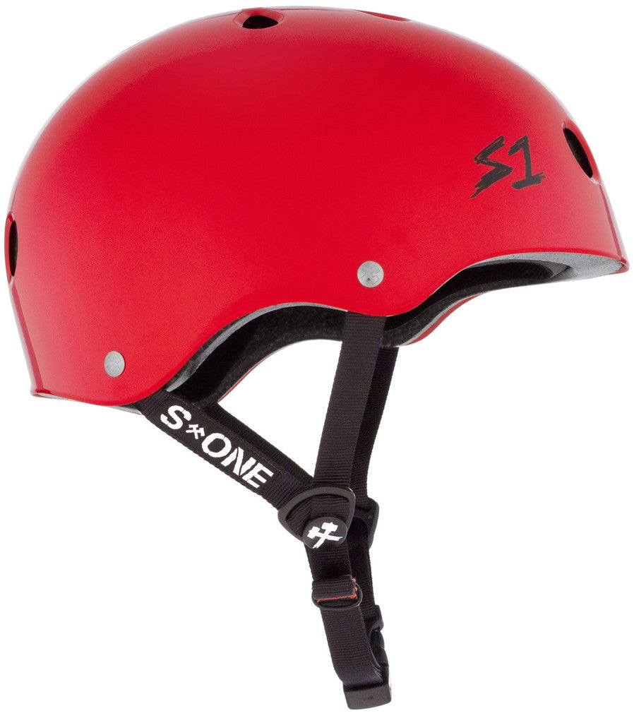 S1 Lifer Red Gloss Helmet