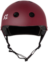S1 Lifer Maroon Matte Helmet