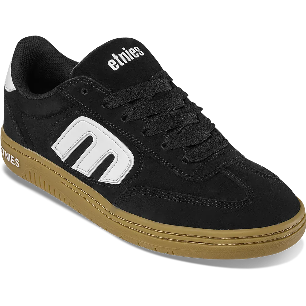 Etnies LoCut Black Gum White Shoes