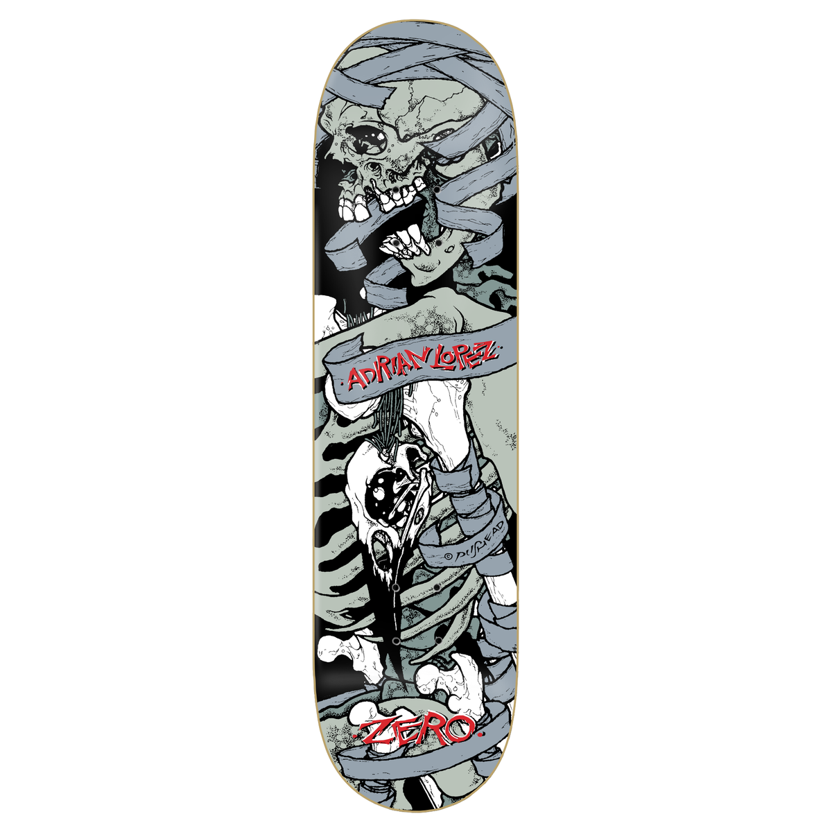 Zero Adrian Lopez Pushead Skateboard Deck
