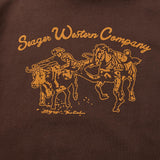 Seager Los Rios Brown Hooded Sweatshirt