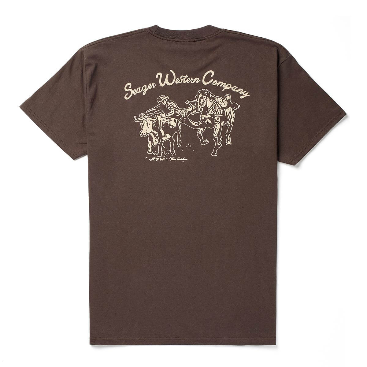 Seager Los Rios Java Brown S/s Shirt