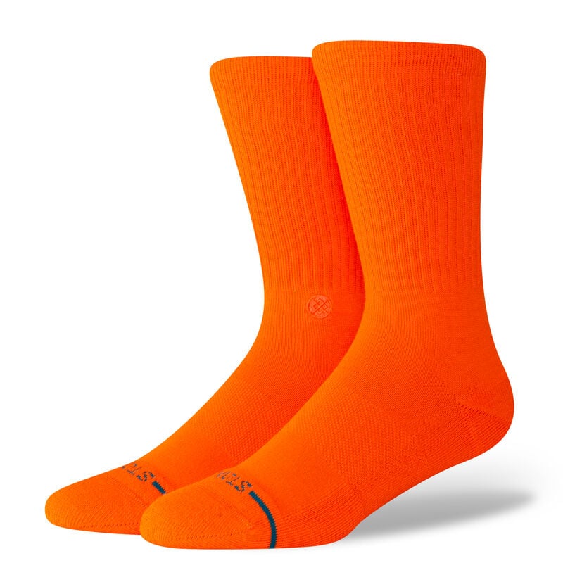 Stance Icon Neon Orange Socks