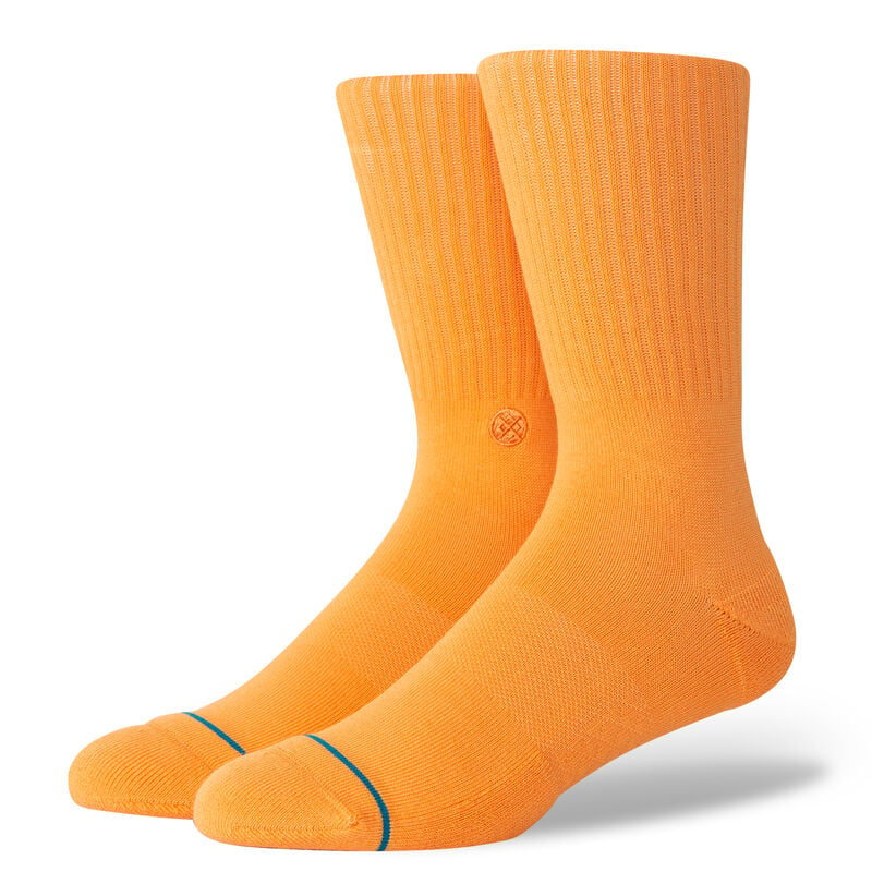 Stance Icon Orange Sand Crew Socks