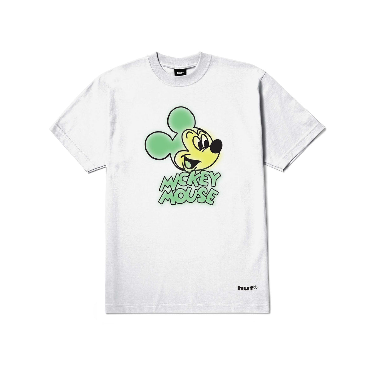 Huf X Mickey Mouse Spray White S/s Shirt
