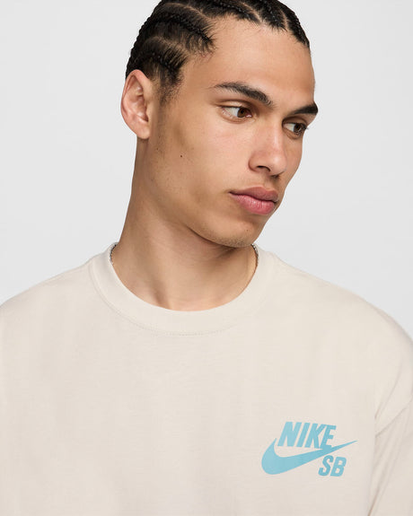 Nike SB Logo Skate Light Orewood Brown S/s Shirt