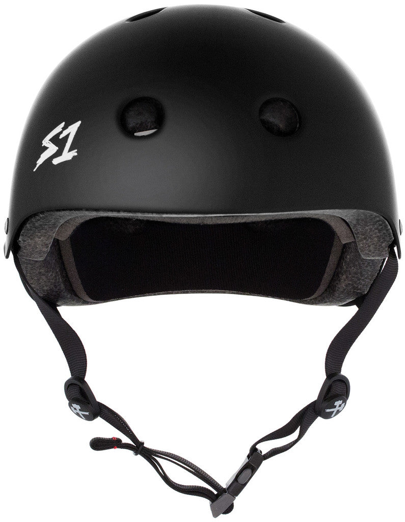 S1 Mega Lifer Black Matte Helmet