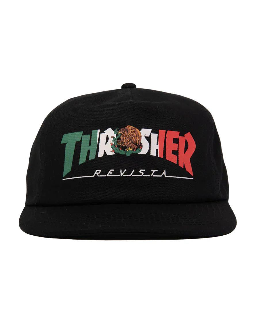 Thrasher Mexico Revista Snapback Hat