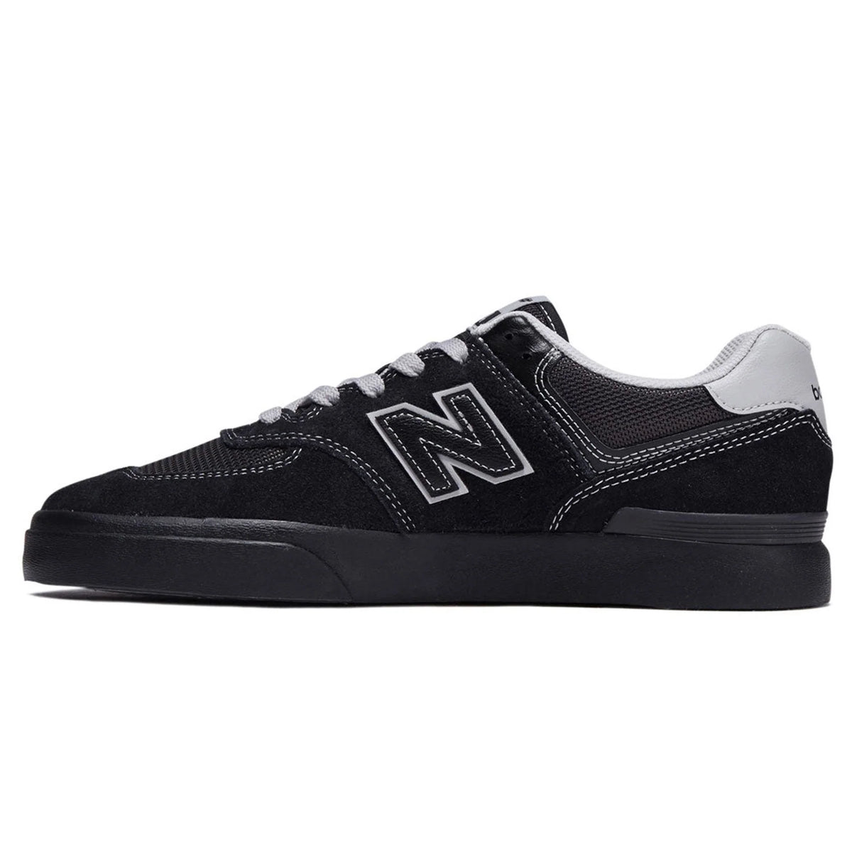 New Balance Numeric 574 Black Grey Shoes (NM574VBB) – Long Beach