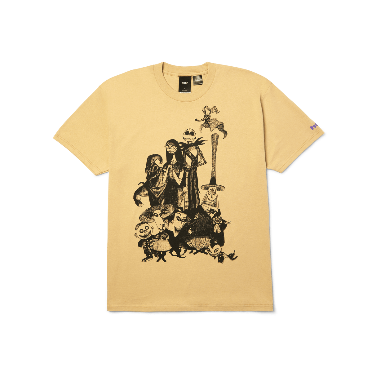 Huf X Nightmare Cast Sand S/s Shirt
