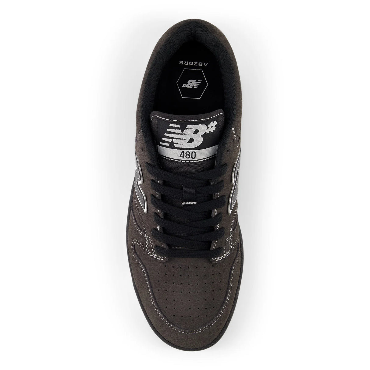 New Balance Numeric 480 Dark Grey Black Shoes