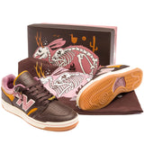 New Balance Numeric 480 Jeremy Fish x 303 Brown/Pink Shoes