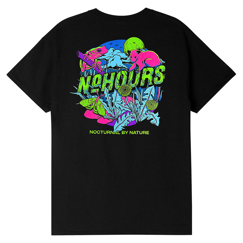 No Hours Nocturnal Black S/s Shirt