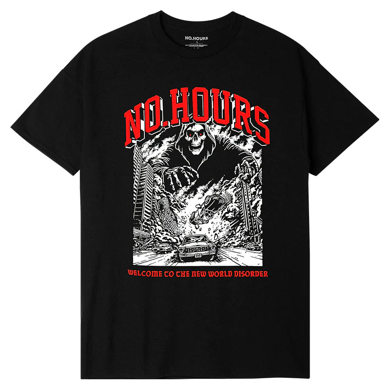 No Hours New World Black S/s Shirt