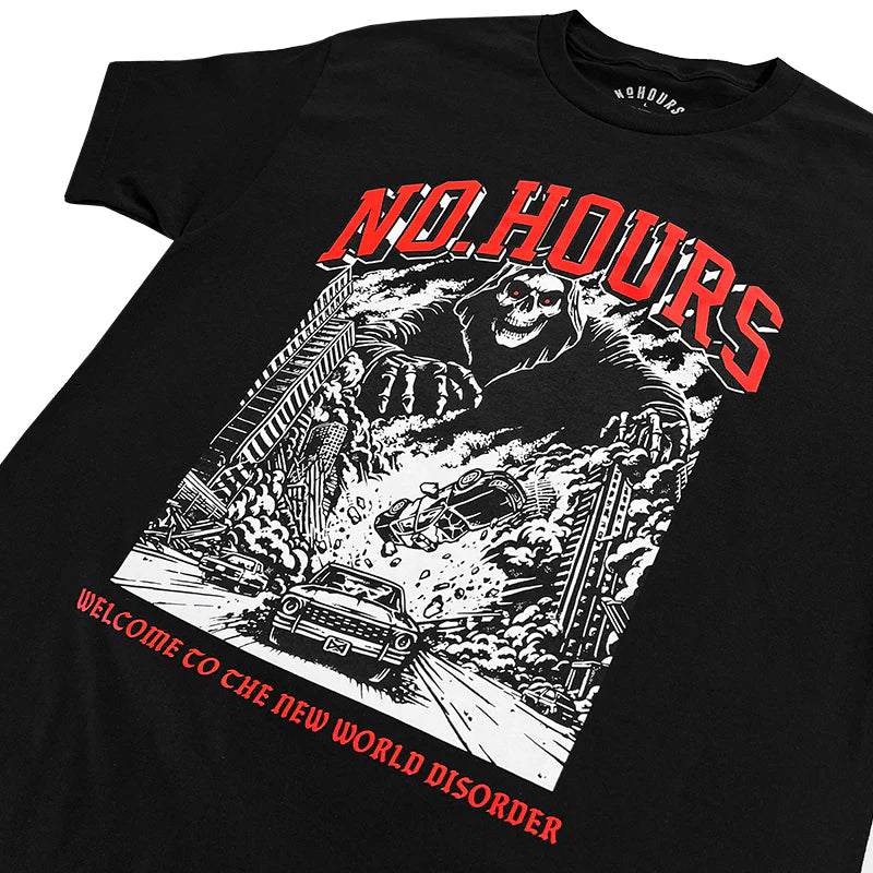 No Hours New World Black S/s Shirt