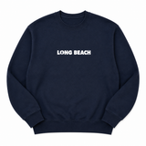 Girl x LB Skate “We OG Long Beach” Navy Crewneck Sweatshirt
