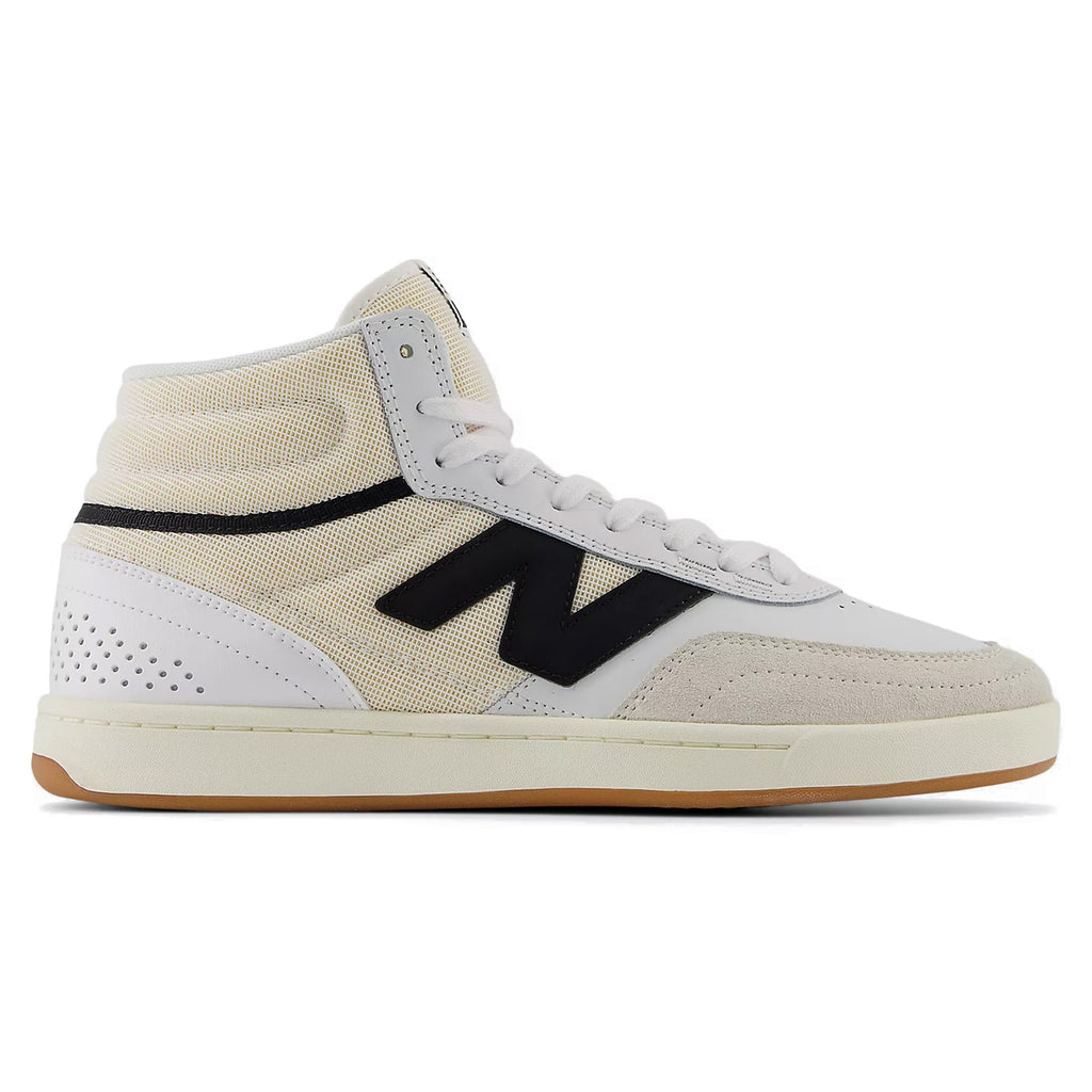 New Balance Numeric 440 High V2 White Black Shoes
