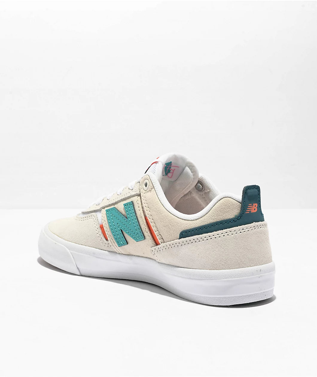 New Balance Jamie Foy 306 White/Teal Blue Shoes (NM306ZUB)