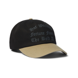 HUF Olympia Black 6 Panel Hat