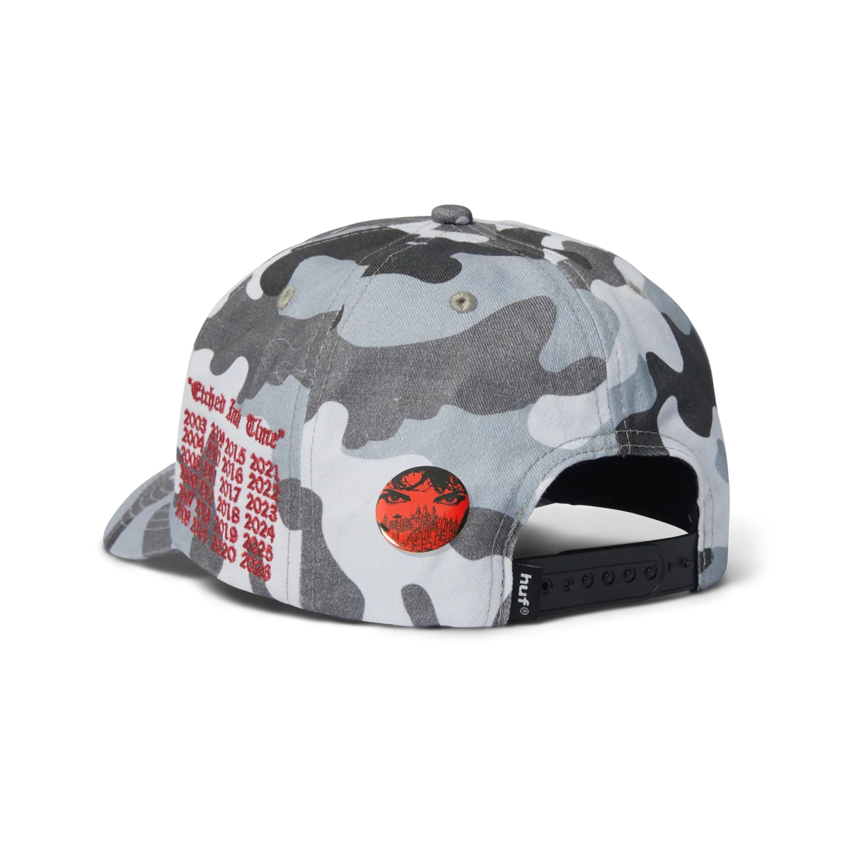 HUF Olympia Camo 6 Panel Hat