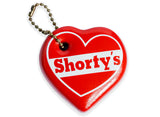 Pleasures X Shortys Red Puffy Keychain