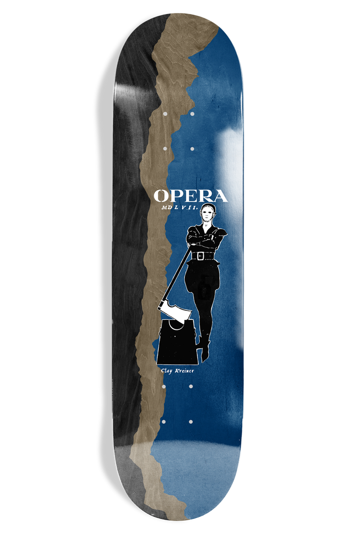 Opera Clay Kreiner Cutter EX7 8.5" Skateboard Deck