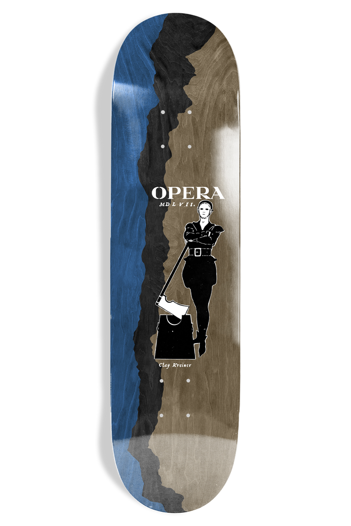 Opera Clay Kreiner Cutter EX7 8.5" Skateboard Deck