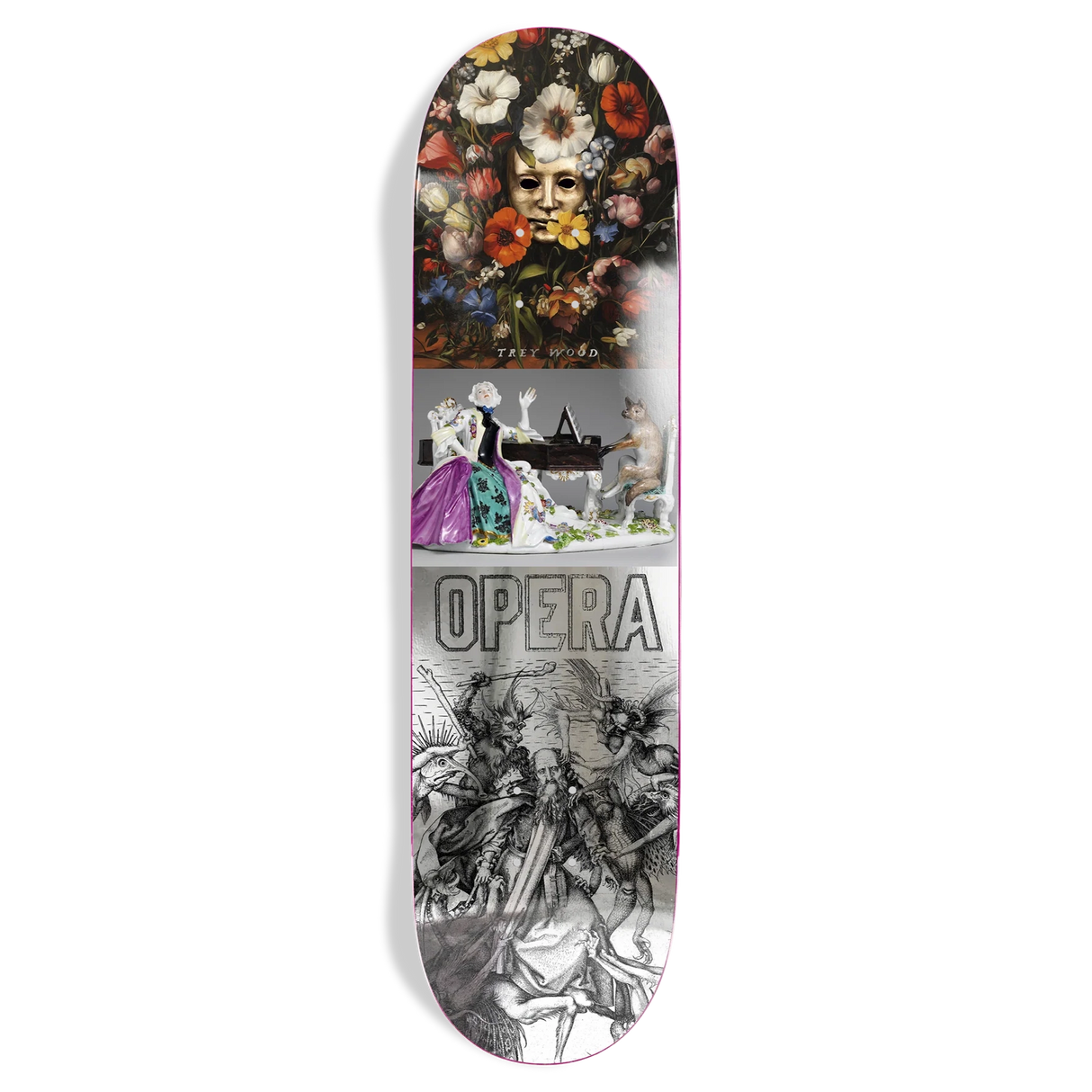 Opera Trey Wood Still Life EX7 9.0" Skateboard Deck