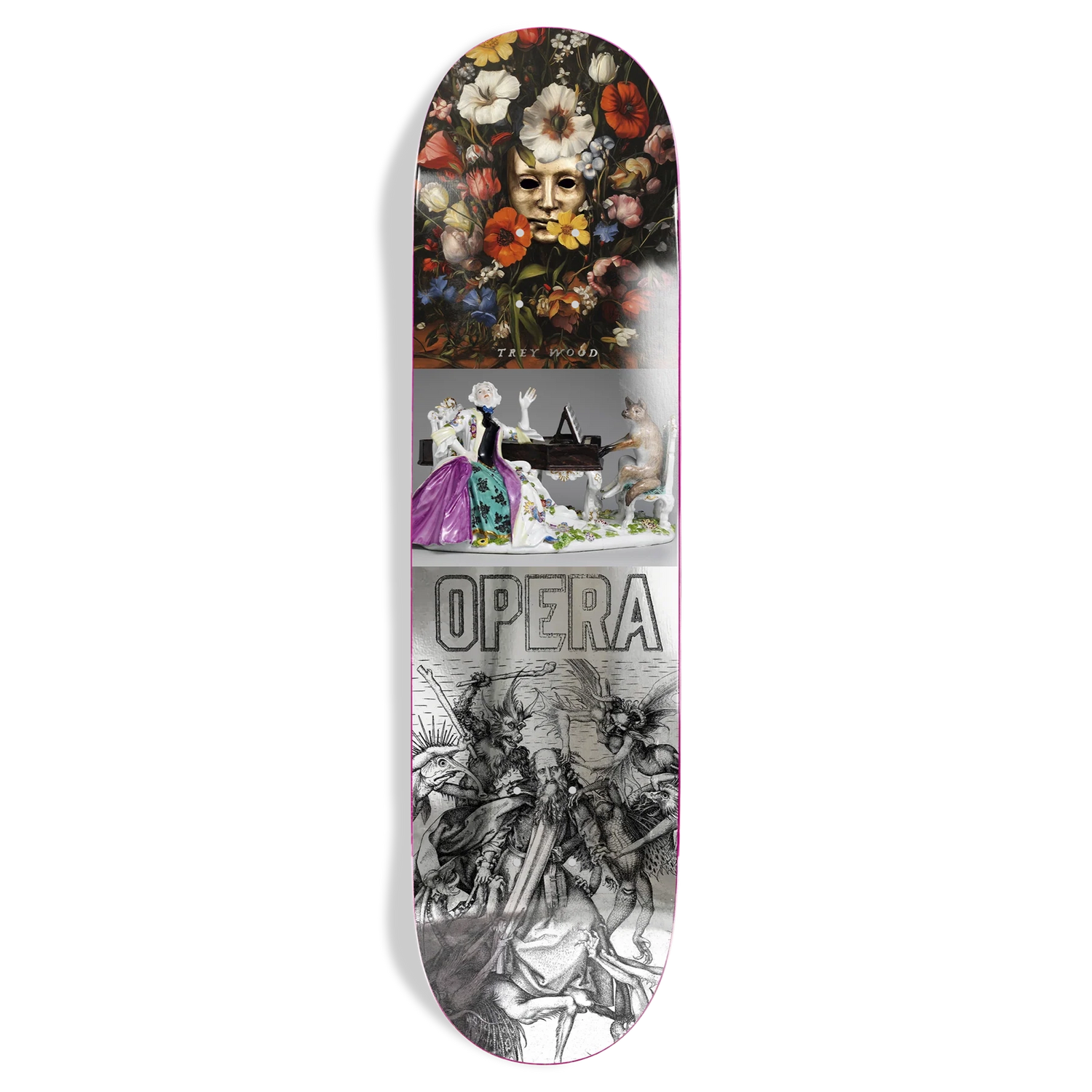 Opera Trey Wood Still Life EX7 9.0" Skateboard Deck