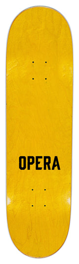 Opera Face Blue Holographic EX7 8.25" Skateboard Deck