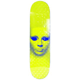 Opera Face Yellow Holographic EX7 Skateboard Deck