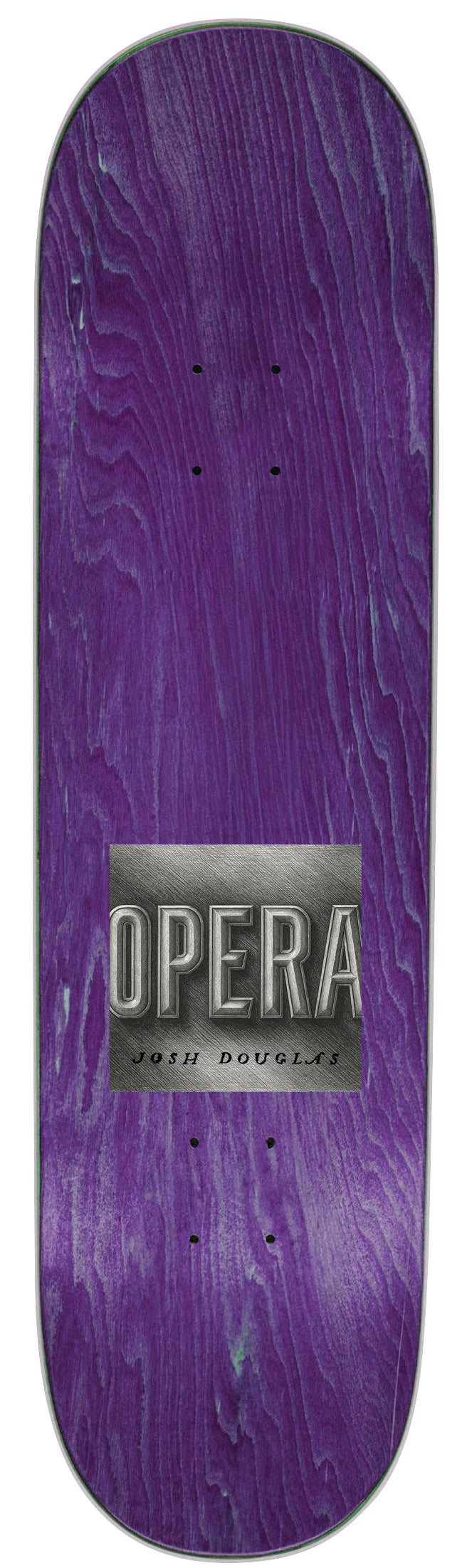 Opera Douglas Victorian EX7 Natural/Red 8.25" Skateboard Deck