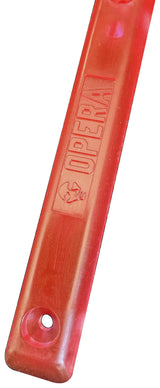 Opera Red Clear Skateboard (Set of 2) Rails