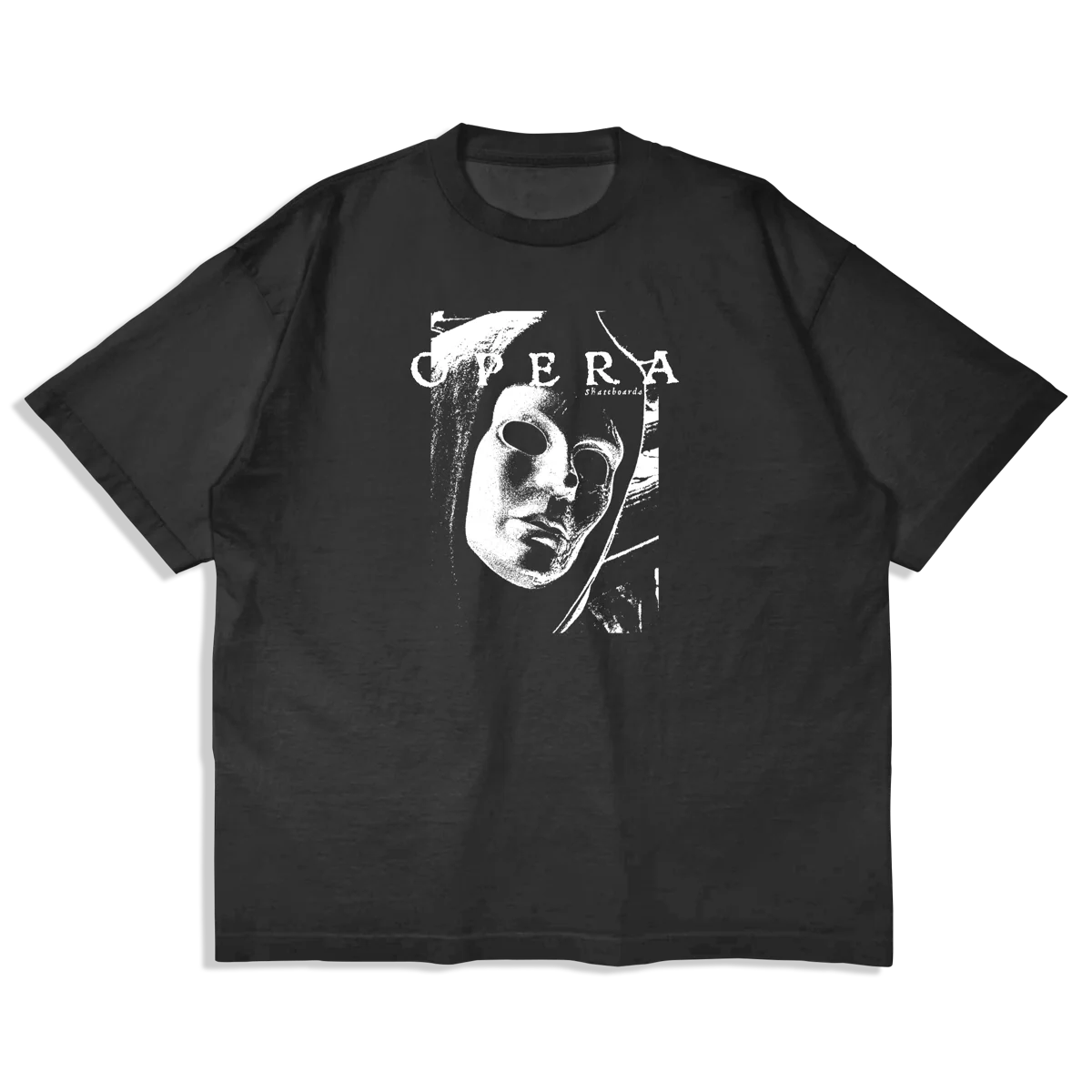 Opera Watching Garment Dye Premium Black Short Sleeve T-Shirt