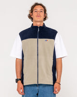 Rusty On The Run Abbey Stone Fleece Vest
