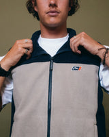 Rusty On The Run Abbey Stone Fleece Vest