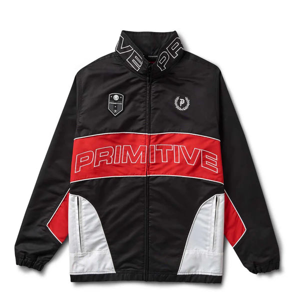 Primitive Carson Red Track Jacket – Long Beach Skate Co