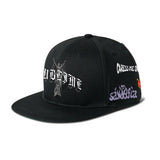 Primitive x Sublime Down Here Black Snapback Hat