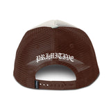 Primitive x Sublime Dirty P Sun Brown Snapback Trucker Hat