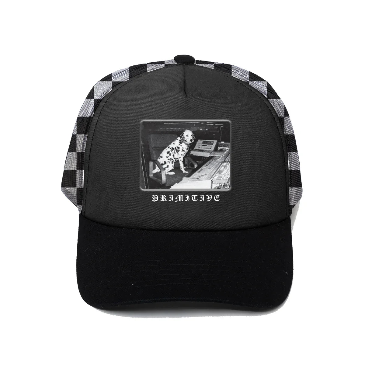 Primitive x Sublime Lou Black Trucker Snapback Hat
