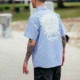 Primitive x Sublime Day Shift Blue Woven Shirt