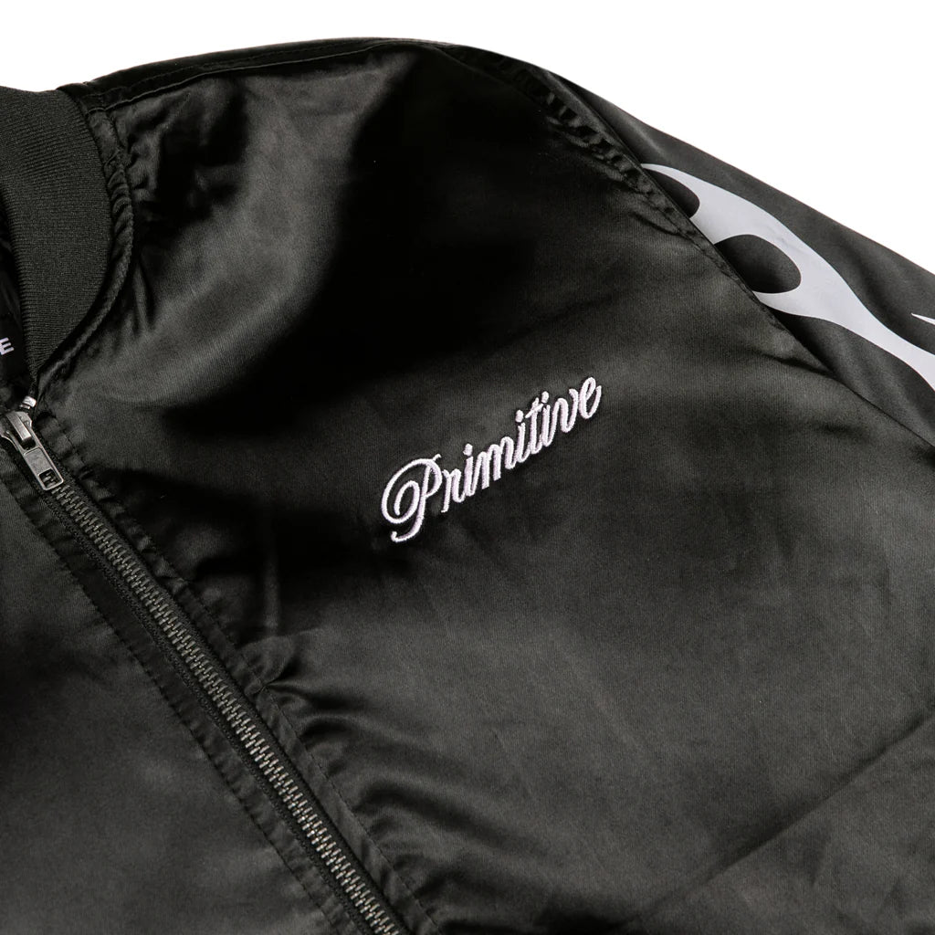 Primitive Capital Black Bomber Jacket